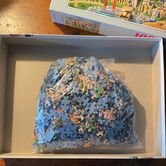 “WORLD TRAVEL” 1,000 PIECE PUZZLE FROM RAVENSBURGER MINT & COMPLETE CONDITION - Picture 2 of 4